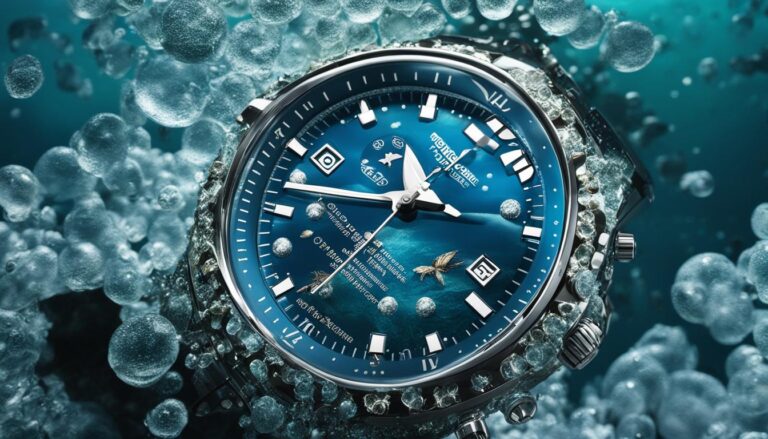Kedalaman air tahan jam Breitling