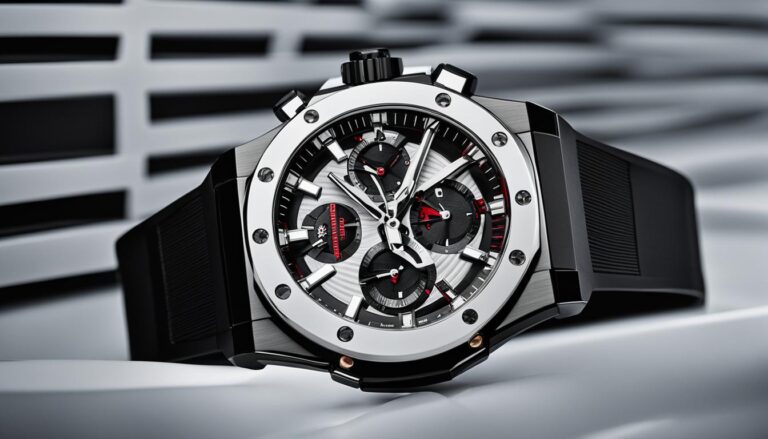 Jam tangan Hublot dengan keramik