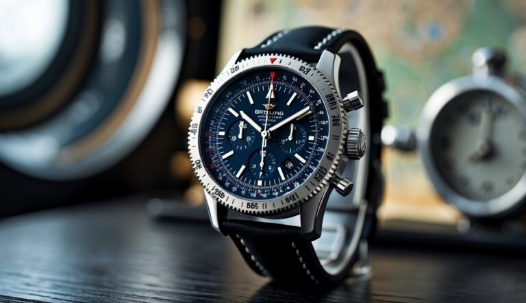 Jam Tangan Breitling Navitimer untuk Pilot Profesional: Keakuratan Bezel Slide Rule