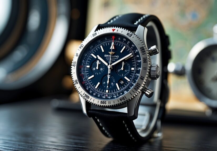 Jam Tangan Breitling Navitimer untuk Pilot Profesional: Keakuratan Bezel Slide Rule