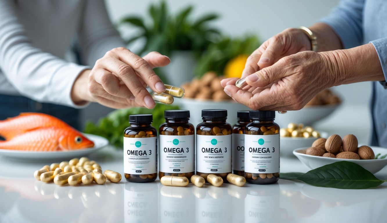 Rekomendasi Suplemen Omega 3 Terbaik untuk Dewasa dan Lansia yang Sehat