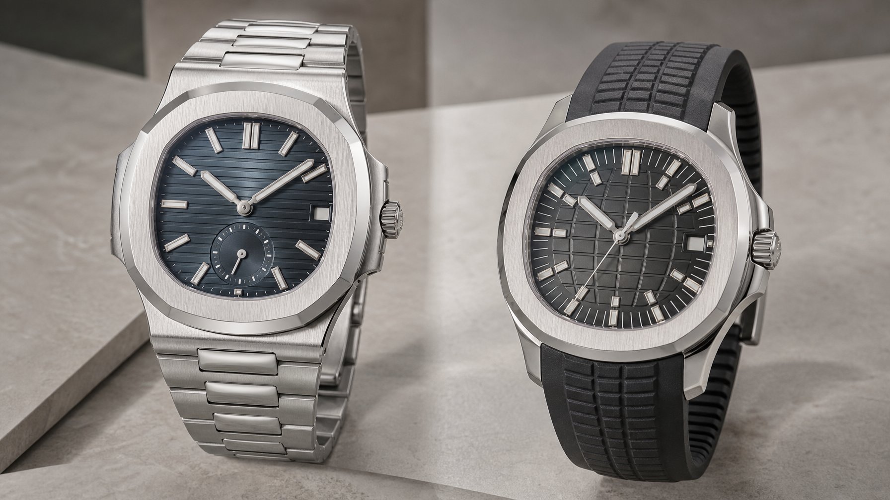 Perbandingan Spesifikasi dan Desain Antara Patek Philippe Nautilus dan Aquanaut: Mana yang Lebih Unggul?