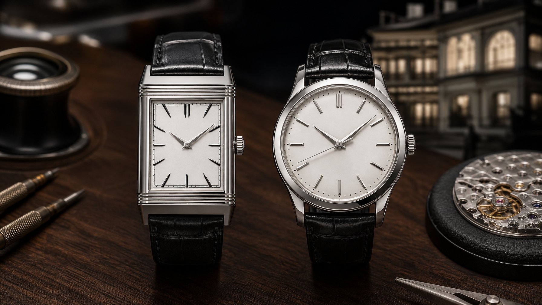 Jaeger-LeCoultre vs Rolex: Pertarungan Dua Raksasa Horologi Swiss dalam Kategori Dress Watch – Perbandingan Desain, Mesin, dan Prestise